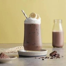 นมกล้วยช็อคฯ ปั่น