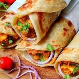 แรปไก่ Chicken wrap