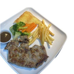 สเต็กสันคอหมู