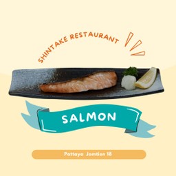 Salmon teri or shio แซลม่อนย่าง