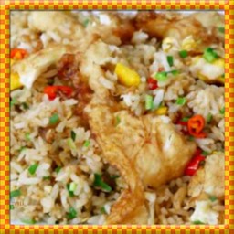 ข้าวผัดพริกเกลือไข่ดาว