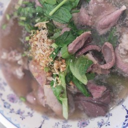 ต้มเลือดหมูตำลึง