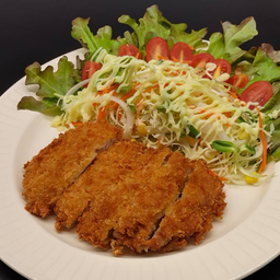 สลัดไก่ทอด