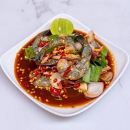 ยำกุ้งสด