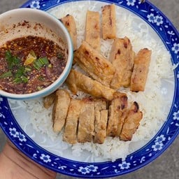 ข้าวหมูปิ้ง+จิ้มแจ่ว