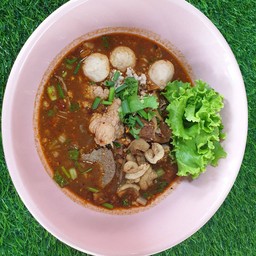 บะหมี่น้ำตกต้มยำ