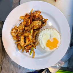 ผัดพริกเผาทะเล