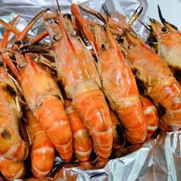 กุ้งเผาไซร์กลาง