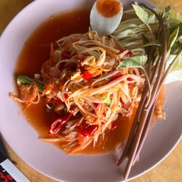 ตำไทยไข่เค็ม