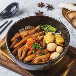 ก๋วยเตี๋ยวไก่ตุ๋น คอมโบ