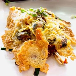 ผัดไทยเส้นจันท์-ผสมหอยทอด