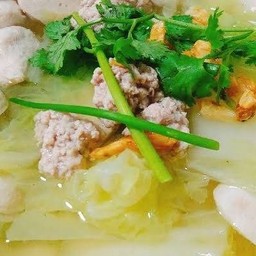 ต้มจืดผักกาดขาวหมูสับ