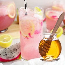 น้ำผ ถั่วแดง Honey Dragon Fruit Tea 5014