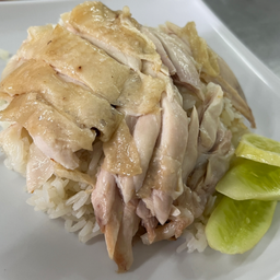 ข้าวมันไก่เนื้อน่อง(พิเศษ)