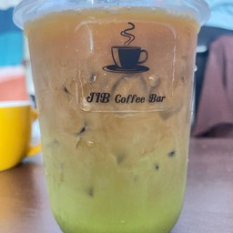ชาเขียว+กาแฟ 1 shots