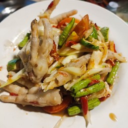 ตำตีนไก่