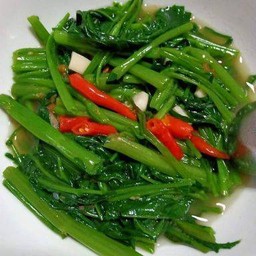 ผัดผักบุ้ง(ระบุปนะเภทเนื้อ)