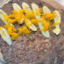 เครป นูเทลล่า กล้วย ฝอยทอง