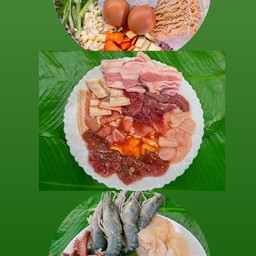 ชุดโครตอิ่ม ชุดหมุู+ทะเล+ชุดผัก