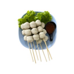 ลูกชิ้นปลาปิ้ง