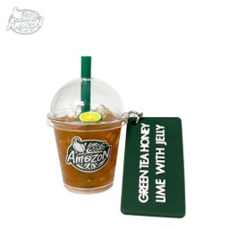Signature Cup Keychain - GREEN TEA HONEY LIME WITH JELLY