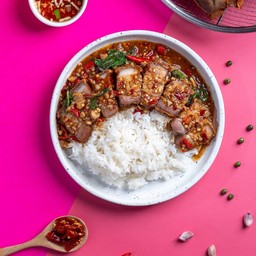 ตะเข้ต้าวโอ้น(หมูกรอบ)