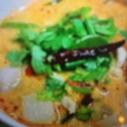 ต้มยำน้ำข้นปลาหมึก