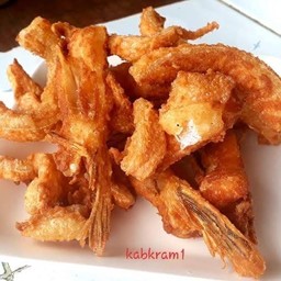 ท้องปลาแซลม่อนทอด