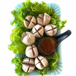 ลูกชิ้นหมูจัมโบ้ลวกจิ้ม