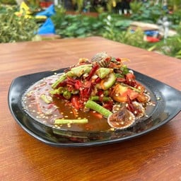 ตำหอยแครง