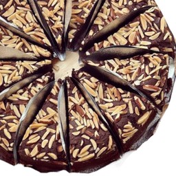 เค้กบราวนีอัลมอนด์