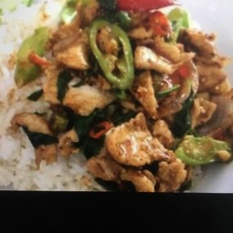 ข้าวขี้เมาหมูสับ