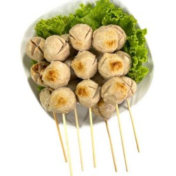 ลูกชิ้นหมูจัมโบ้ปิ้ง