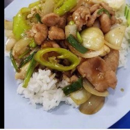 ข้าวพริกหยวกไก่