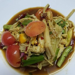 ตำหน่อไม้ปลาร้านัวๆ