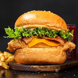Classic Chicken Burger Combo