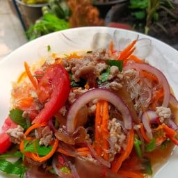 ยำวุ้นเส้นหมูสับ
