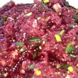 ลาบเลือดเนื้อ