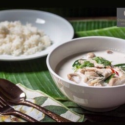 ต้มข่าไก่กะทิสด