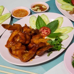 ปีกไก่เหล้าแดง