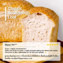 Classic Wheat Sourdough (500g.)