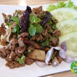 ลาบเนื้อโคขุน
