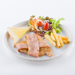 7 สเต๊กไก่ห่อเบคอน