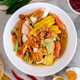 ตำข้าวโพดไข่เค็ม