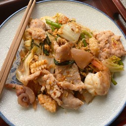 สุกี้ทะเลรวม  แห้ง 