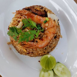 ข้าวผัดต้มยำกุ้ง