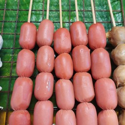 ไส้กรอกแดงปิ้ง