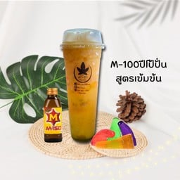 M-100ปีโป้ ปั่น สูตรเข้มข้น แก้วยีราฟ