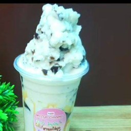 เฉาก๊วยนมสดปั่น