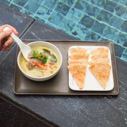เขียวหวานเนื้อโรตี